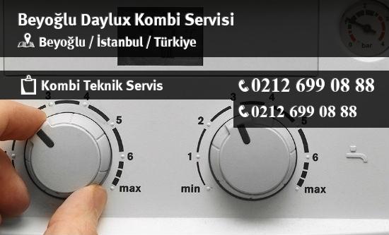 Beyoğlu Daylux Kombi Servisi İletişim